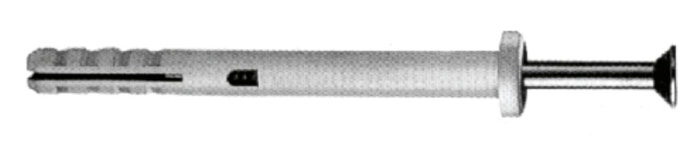 Spikerplugg 8 x 100 mm - 5 stk.